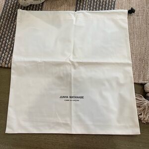 Authentic Junya Watanabe Comme Des Garçons Dust Cover Pouch Drawstring Bag Vinyl
